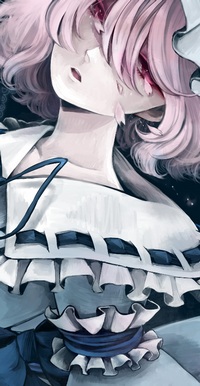 Аватар вконтакте Yuyuko Saigyouji / Ююко Сайгедзи из серии игр Проект Восток / Touhou Project