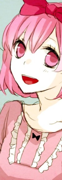 Аватар вконтакте Медвежонок Смешинка / Giggles из мультсериала Счастливые Лесные Друзья / Happy Tree Friend в образе анимешной девушки