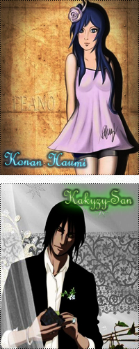 Аватар вконтакте Kakuzy-san / Какузу-сан и Konan Haumi / Конан Хаюми, из аниме Наруто / Naruto