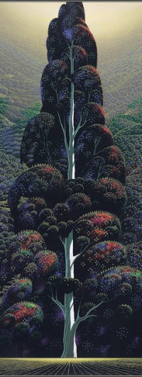 Аватар вконтакте Необычное дерево, художник Eyvind Earle