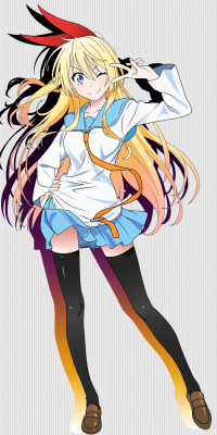 Аватар вконтакте Читогэ Кирисаки / Chitoge Kirisaki из аниме Притворная любовь / Nisekoi