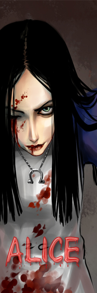 Аватар вконтакте Алиса / Alice из игры Алиса: Безумие возвращается / Alice: madness returns в крови (Alice / Алиса)
