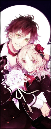 99px.ru аватар Komori Yui / Юи Камори и Sakamaki Ayato / Аято Сакамаки из аниме Дьявольские Возлюбленные / Diabolik Lovers