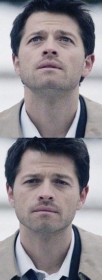 Аватар вконтакте Грустный ангел Кастиил / Миша Коллинс / Misha Collins из сериала Сверхъестественное / Supernatural