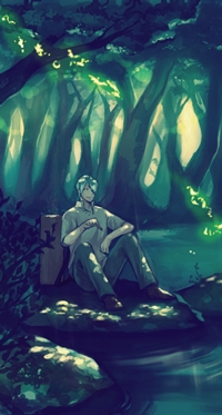 99px.ru аватар Гинко-сан / Ginko-san из аниме Mushishi / Мастер Муши