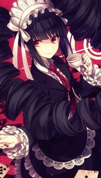 99px.ru аватар Селестия Ладенберг / Celestia Ludenberg из игры и аниме Академия отчаяния / Dangan Ronpa