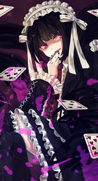 Аватар вконтакте Селестия Ладенберг / Celestia Ludenberg из игры и аниме Академия отчаяния / Dangan Ronpa