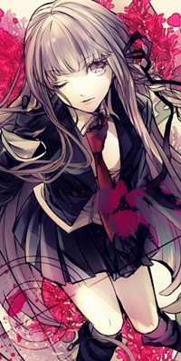 99px.ru аватар Киригири Кека / Kirigiri Kyouko из игры и аниме Академия отчаяния / Dangan Ronpa