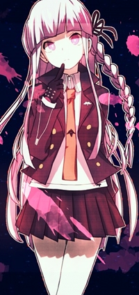 Аватар вконтакте Киригири Кека / Kirigiri Kyouko из игры и аниме Академия отчаяния / Dangan Ronpa