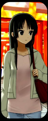 Аватар вконтакте Mio Akiyama / Мио Акияма из аниме K-On! / Кэйон! / Легкая музыка