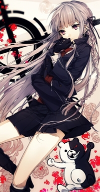 Аватар вконтакте Киригири Кека / Kirigiri Kyouko из игры и аниме Академия отчаяния / Dangan Ronpa