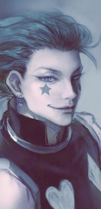 Аватар вконтакте Хисока / Hisoka из аниме Хантер Х Хантер / Охотник Х Охотник / Hunter X Hunter улыбается