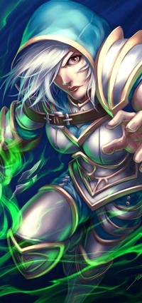 Аватар вконтакте Ривен / Riven из игры Лига Легенд / League of Legends