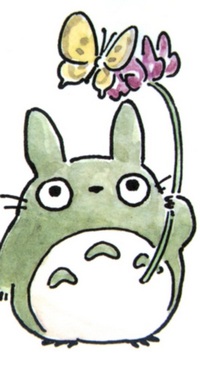 Аватар вконтакте Totoro / Тоторо из аниме My Neighbor Totoro / Мой сосед Тоторо