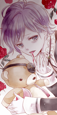 99px.ru аватар Плачущий Sakamaki Kanato / Сакамаки Канато из аниме Diabolik Lovers / Дьявольские возлюбленные облизывает окровавленный палец, художник Pixiv Id 4994157