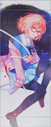 Аватар вконтакте Мирай Курияма / Mirai Kuriyama из аниме Kyoukai no Kanata / За гранью