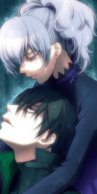 Аватар вконтакте Инь и Хэй / Yin and Hey под дождем (аниме Темнее Черного / Darker than Black)