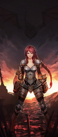 Аватар вконтакте Шивана / Shyvana из игры Лига Легенд / League of Legends