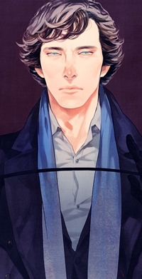 Аватар вконтакте Бенедикт Камбербэтч / Benedict Cumberbatch в роли Шерлока Холмса / Sherlock Holmes из телесериала Шерлок / Sherlock