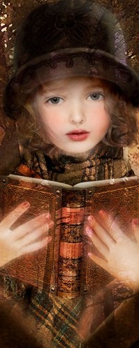 99px.ru аватар Девочка с книгой в руках