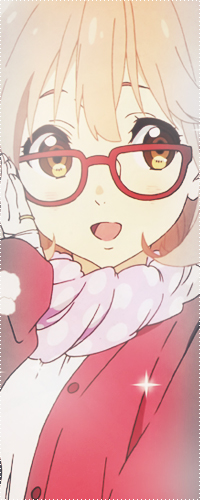 99px.ru аватар Курияма Мирай / Kuriyama Mirai из аниме За гранью / Kyoukai no Kanata в очках