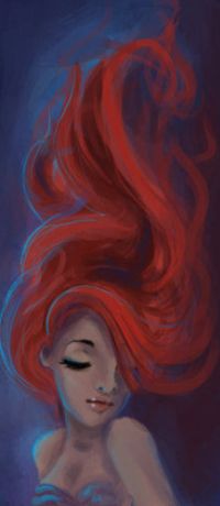 Аватар вконтакте Девушка с рыжими волосами