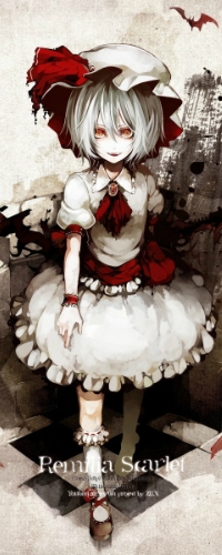 Аватар вконтакте Ремилия Скарлет / Remilia Scarlet из игры Touhou Project / Проект «Восток»