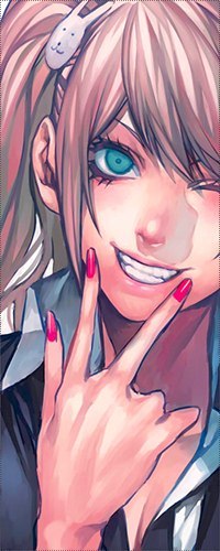 Аватар вконтакте Дзюнко Эносима / Junko Enoshima из аниме Пуля-доказательство / Danganronpa