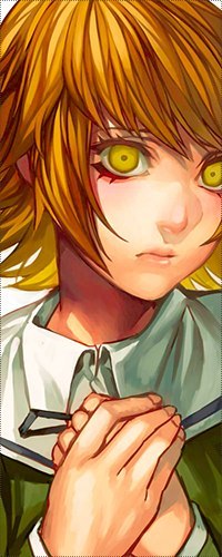 Аватар вконтакте Тихиро Фудзисаки / Chihiro Fujisaki из аниме Пуля-доказательство / Danganronpa