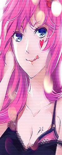99px.ru аватар Аниме девушка - черви, с розовыми волосами