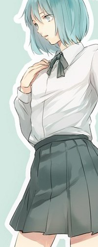 Аватар вконтакте Фем-арт на Куроко Тецуя аниме Баскетбол Куроко / Kuroko Tetsuya, anime Kuroko no Basuke, fem-art