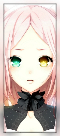 99px.ru аватар Девушка с глазами разного цвета и розовыми волосами