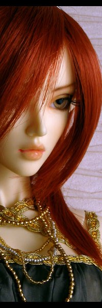 Аватар вконтакте Рыжеволосая девушка - кукла, by lelahel clothes