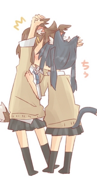 Аватар вконтакте Hirasawa Yui / Хирасава Юи и Nakano Azusa / Накано Азуса из аниме К-ОN! / Клуб легкой музыки