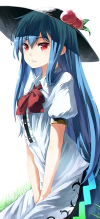 Аватар вконтакте Тэнси Хинанай / Tenshi Hinanawi из игры Touhou Project / Проект Восток