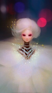 Аватар вконтакте Девушка в пышном платье, art by thienbao