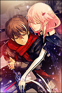 Аватар вконтакте Shu Ouma / Сю Оума и Inori Yuzuriha / Инори Юдзуриха из аниме Guilty Crown / Корона грешника