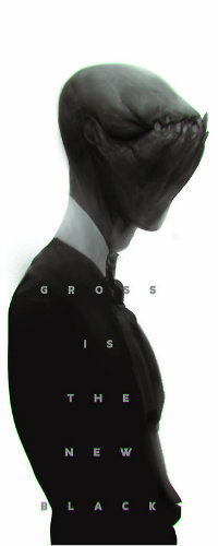 99px.ru аватар Работа Gross is the new black / Брутто - это новый черный от Robotpencil