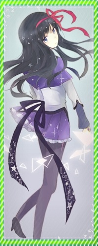 Аватар вконтакте Акеми Хомура / Akemi Homura из аниме Девочка-волшебница Мадока / Mahou shoujo Madoka magica / Puella magi Madoka magica