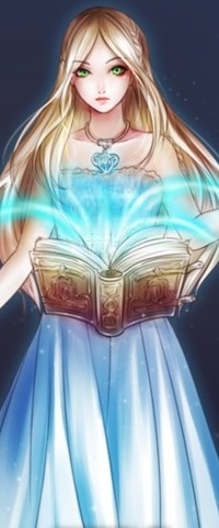 99px.ru аватар Девушка с волшебной книгой