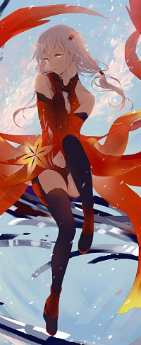 Аватар вконтакте Инори Юдзуриха / Inori Yuzuriha из аниме Корона грешника / Guilty Crown, автор Tagme