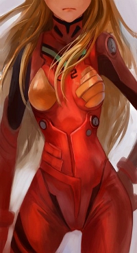 Аватар вконтакте Сорью Аска Лэнгли / Asuka Langley Soryu из аниме Евангелион / Evangelion, автор Summercards