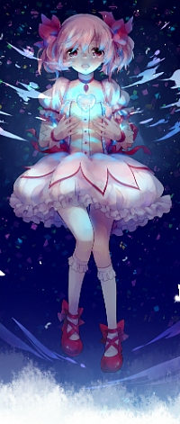 Аватар вконтакте Мадока Канамэ / Madoka Kaname из аниме Девочка-волшебница Мадока / Mahou Shoujo Madoka Magika, автор Hina