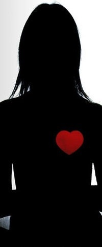 Аватар вконтакте Девушка с сердечком