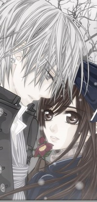Аватар вконтакте Yuki Cross / Юки Кросс и Kiryu Zero / Кирю Зеро из аниме Рыцарь Вампир / Vampire Knight