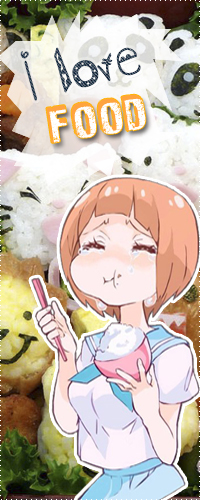 99px.ru аватар Аватар вконтакте Аниме девушка с тарелкой риса на фоне обенто (I love food)