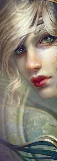 Аватар вконтакте Девушка с зелеными глазами, by Jennifer Healy