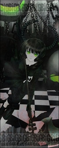 Аватар вконтакте Ёми Таканаши (Мастер Смерти) / Takanashi Yomi (Dead Master) из аниме Стрелок с Черной Скалы / Black Roock Shooter
