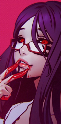 99px.ru аватар Rize Kamishiro / Ризе Камиширо из аниме Токийский гуль / Tokyo Ghoul