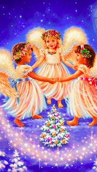 99px.ru аватар Три снежных ангелочка
